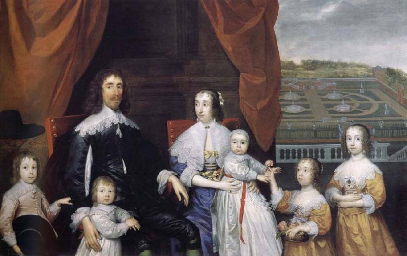 Cornelius Johnson Arthur,1st Baron Capel and his family